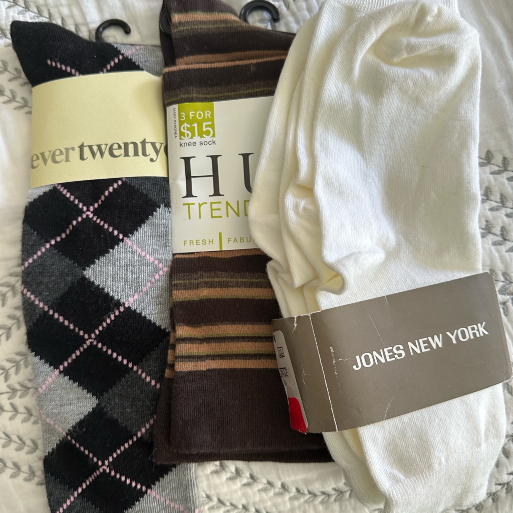 3 Pairs One Price Brand New Socks 3 Pairs One Price Brand New Socks